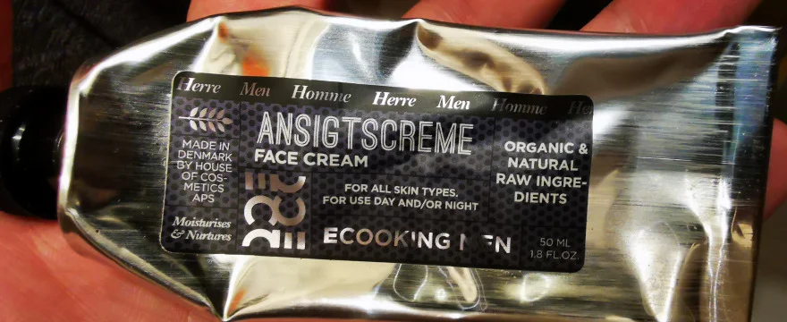 Atsauksme par Ecooking vīriešu sejas krēmu